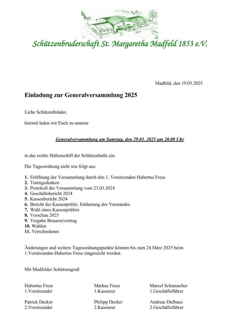 Generalversammlung