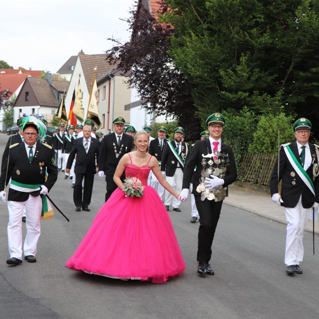 Königsppar Leon und Tina