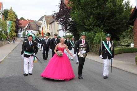 Königsppar Leon und Tina