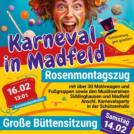 Plakat_Karneval_Madfeld_2026