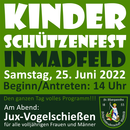 Kinderschützenfest in Madfeld 2022