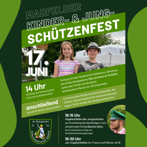 Kinder- und Jungschützenfest in Madfeld 2023